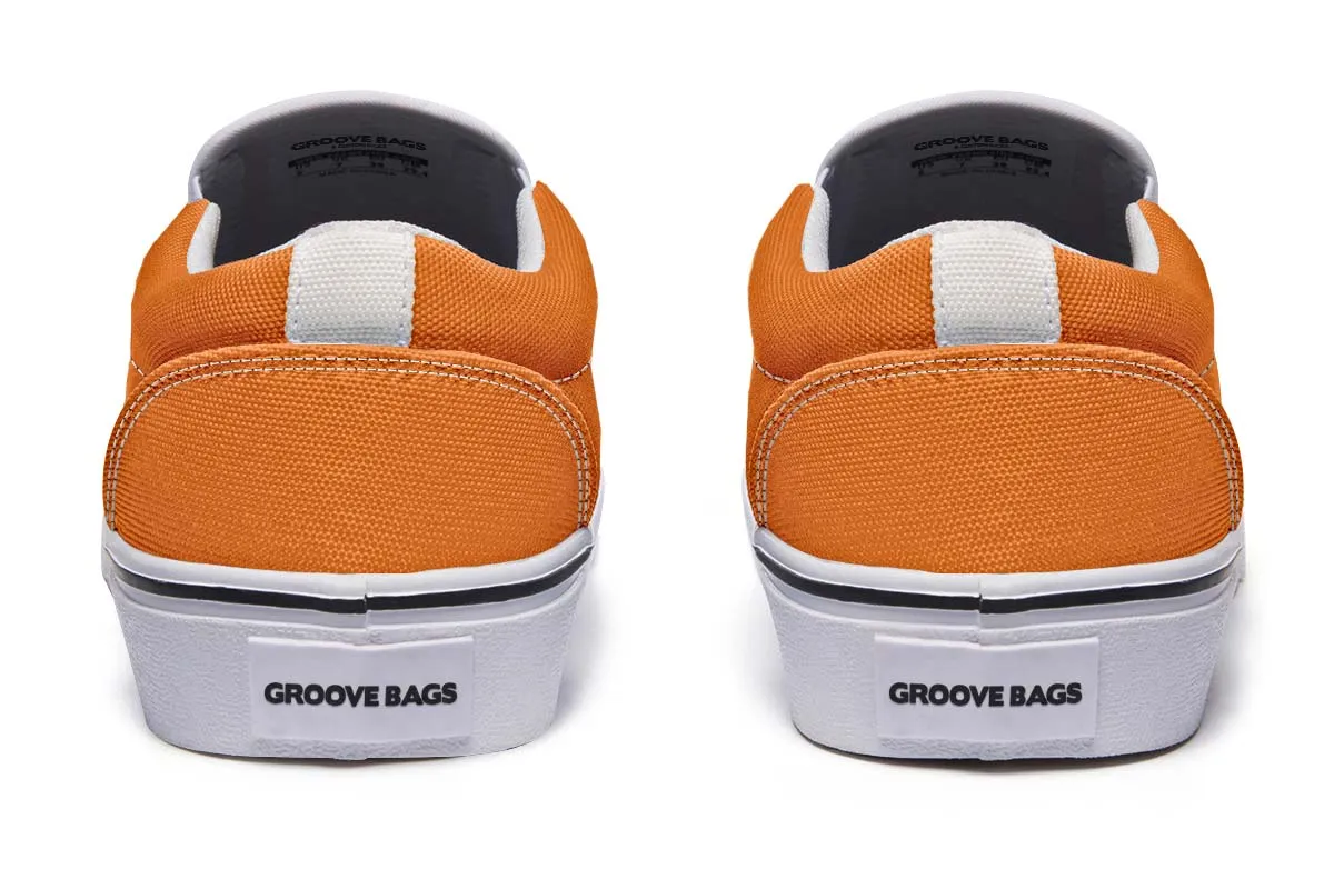 Pumpkin Face Slip-On Shoes