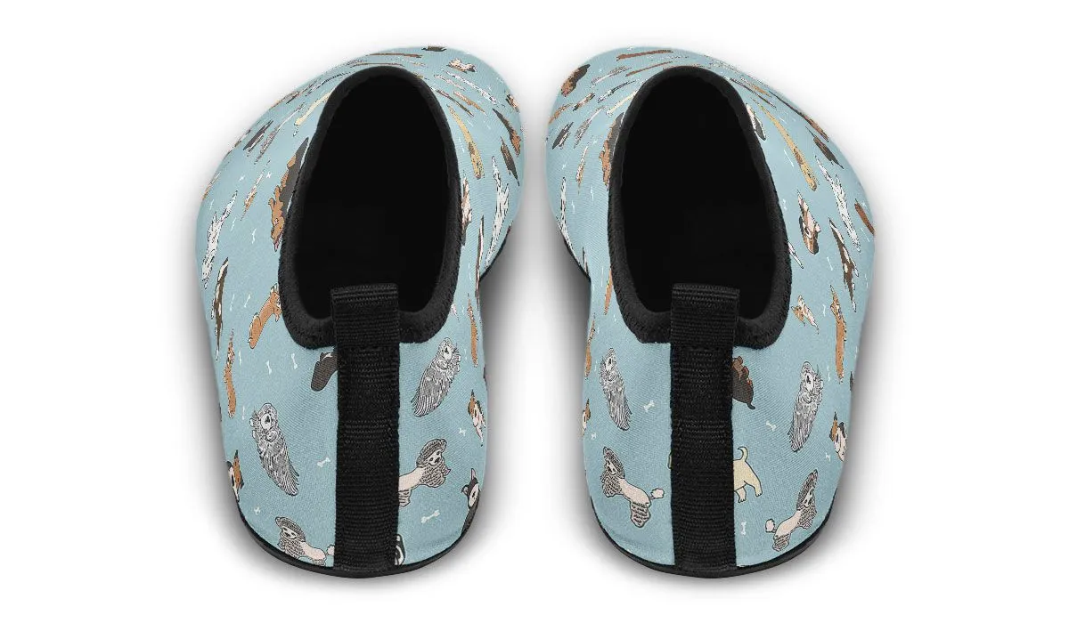 Puppy Doodles Aqua Barefoot Shoes