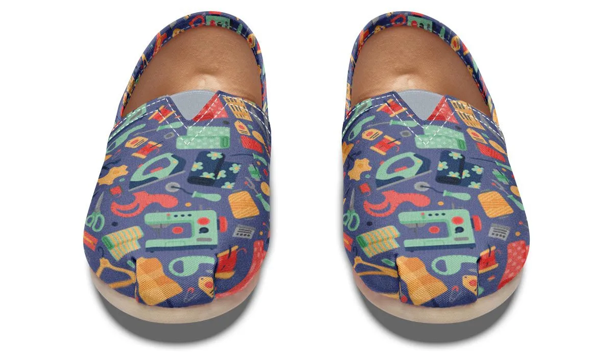 Quilting Pattern Casual Shoes