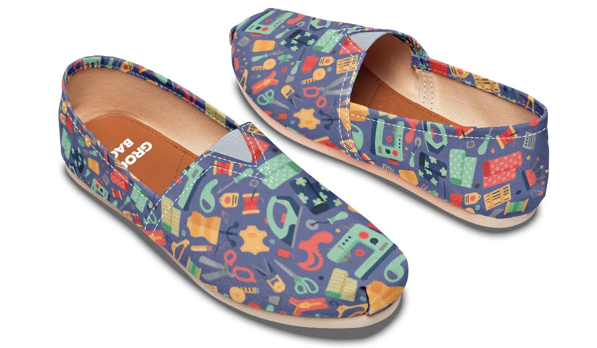 Quilting Pattern Casual Shoes