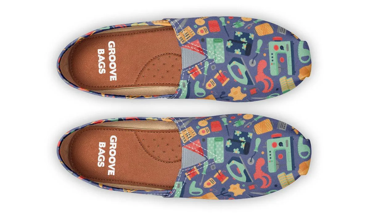 Quilting Pattern Casual Shoes