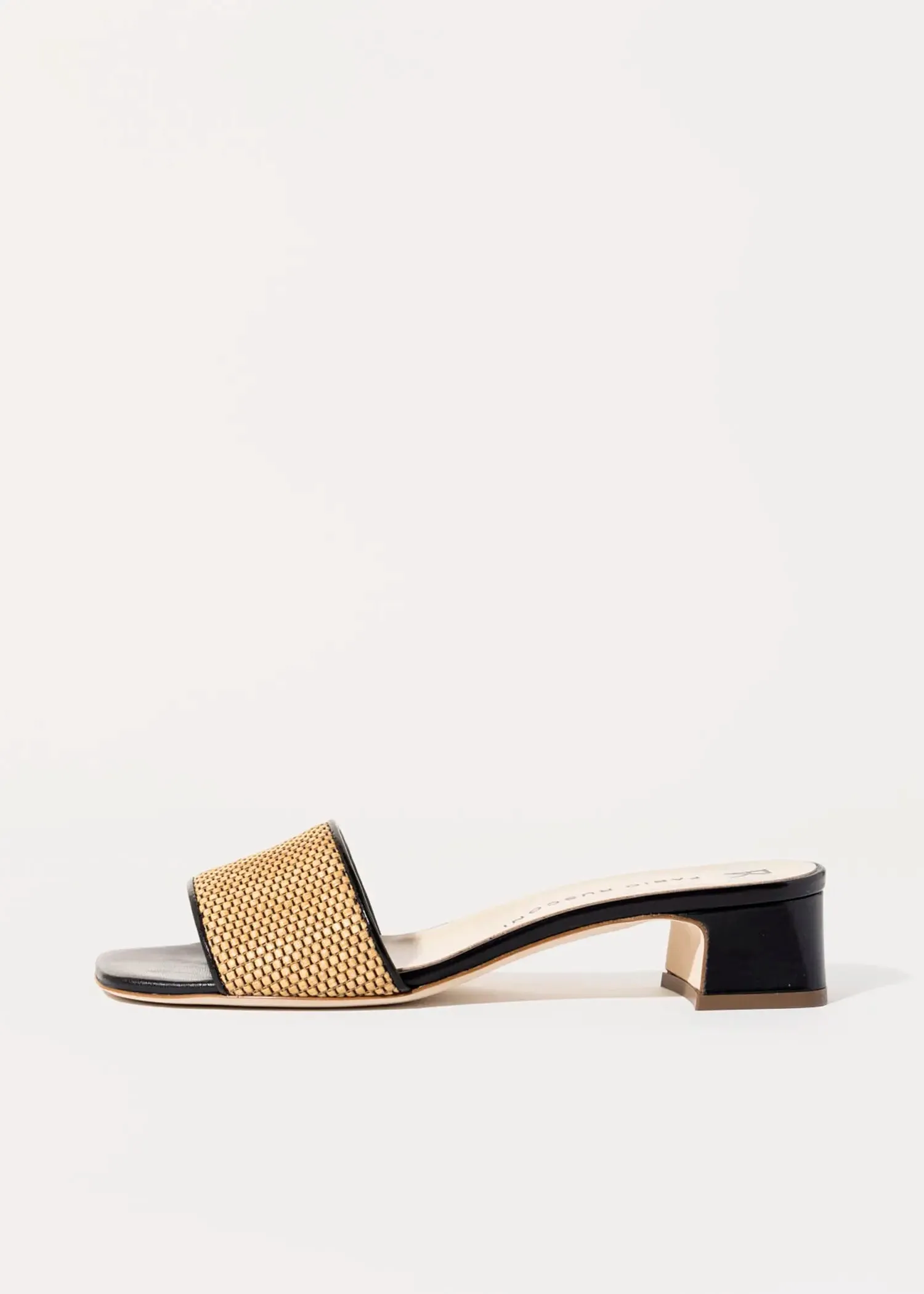 Raffia Slide Sandal