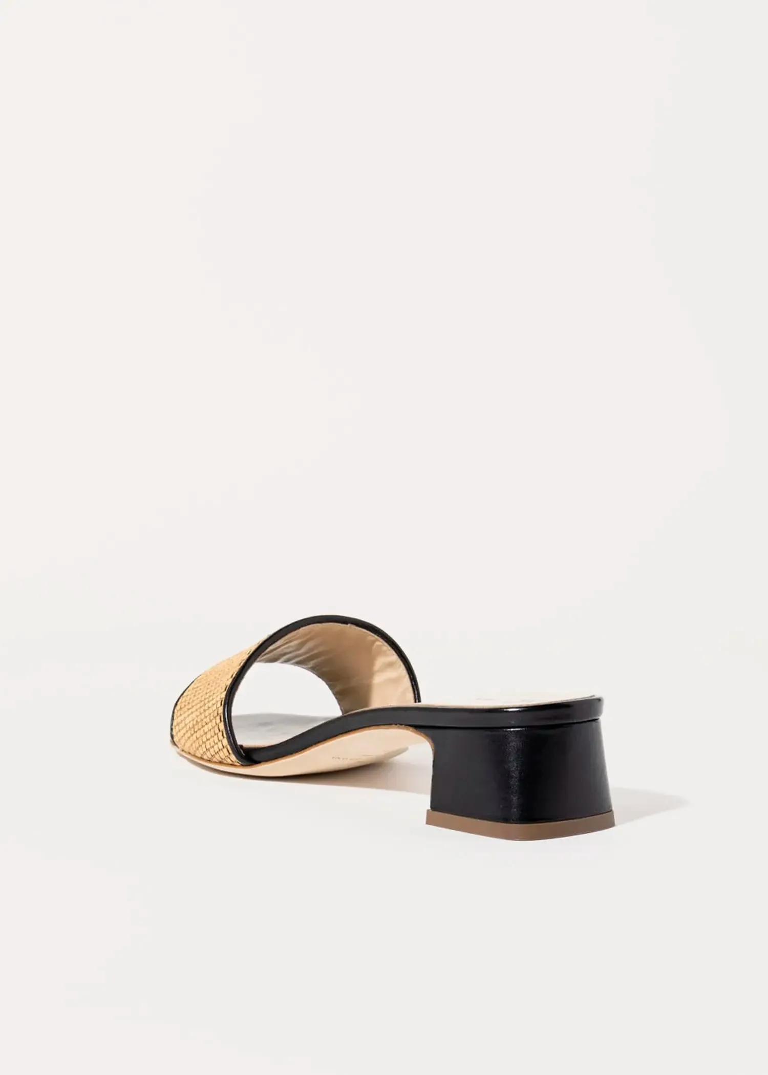 Raffia Slide Sandal