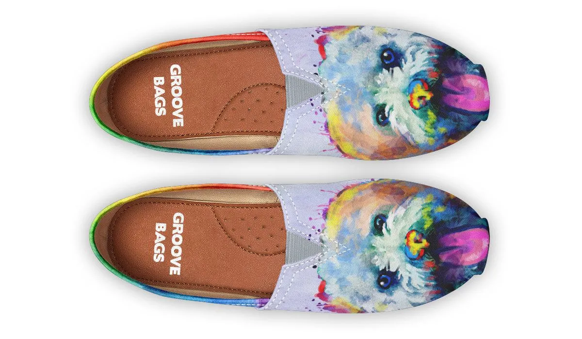 Rainbow Bichon Casual Shoes