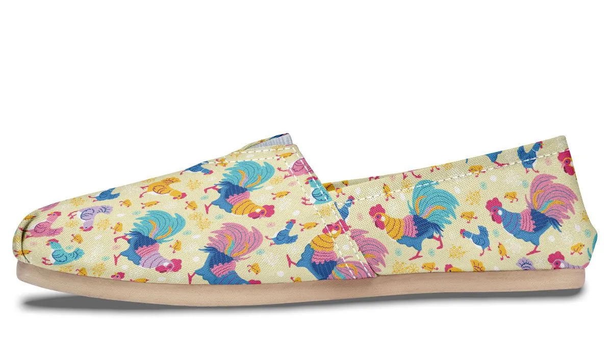 Rainbow Chicken Casual Shoes