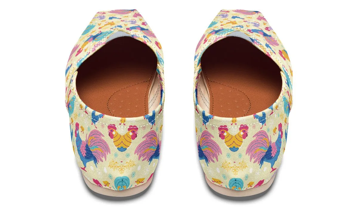Rainbow Chicken Casual Shoes