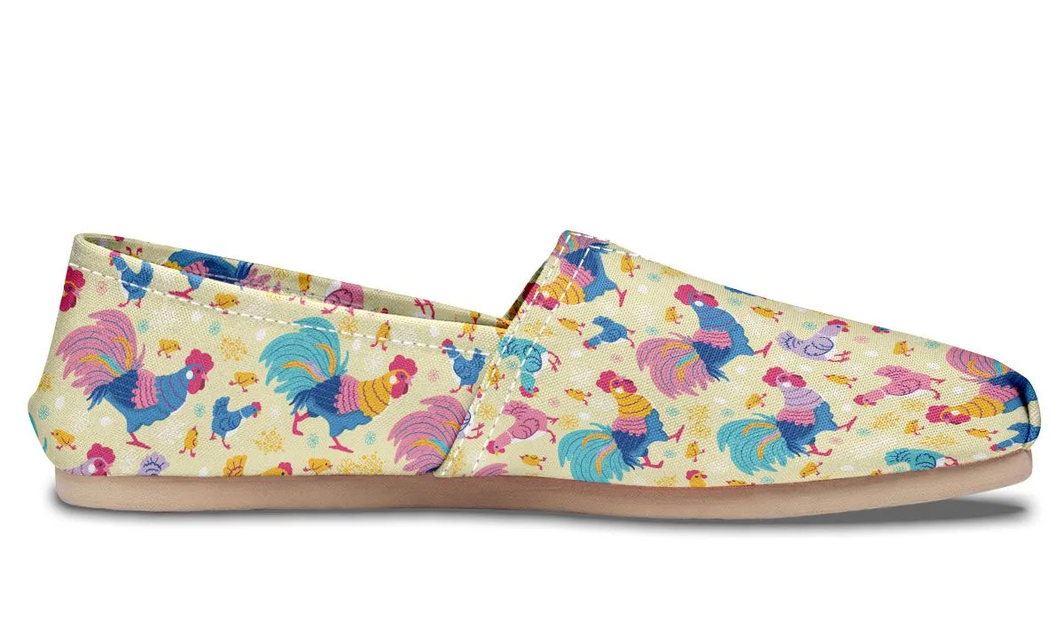 Rainbow Chicken Casual Shoes