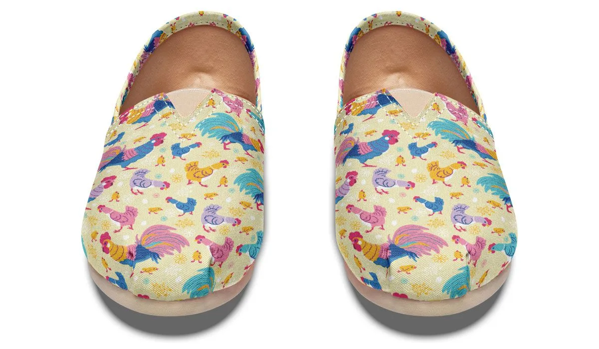 Rainbow Chicken Casual Shoes