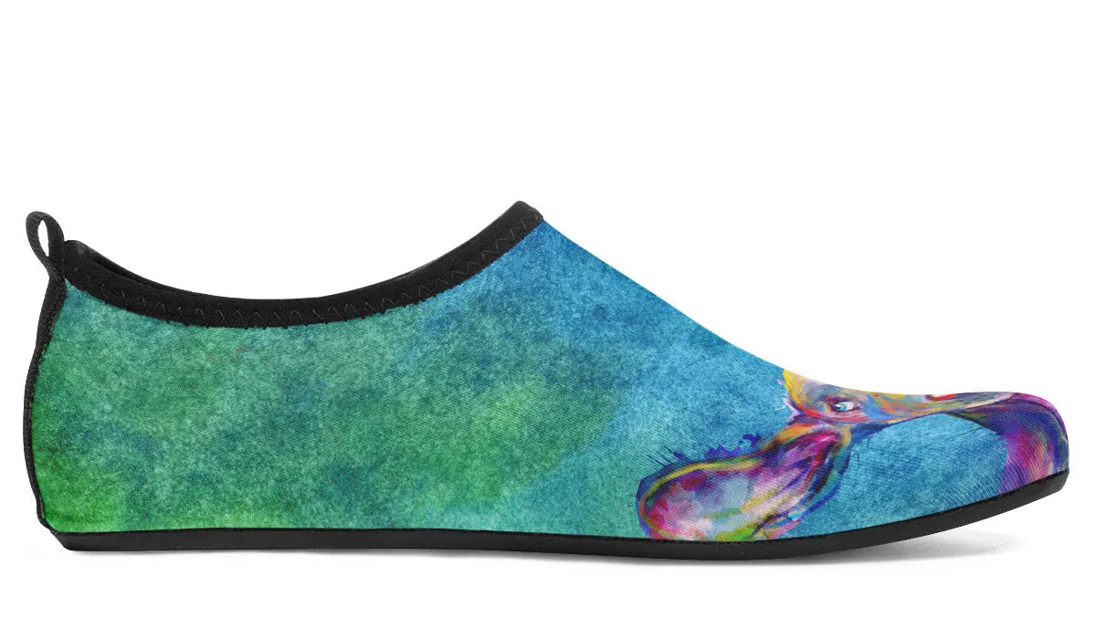 Rainbow Hound Aqua Barefoot Shoes
