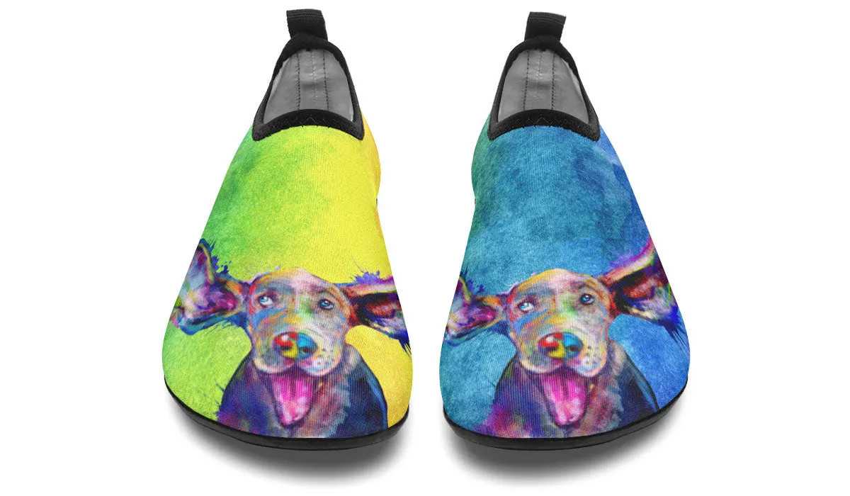 Rainbow Hound Aqua Barefoot Shoes