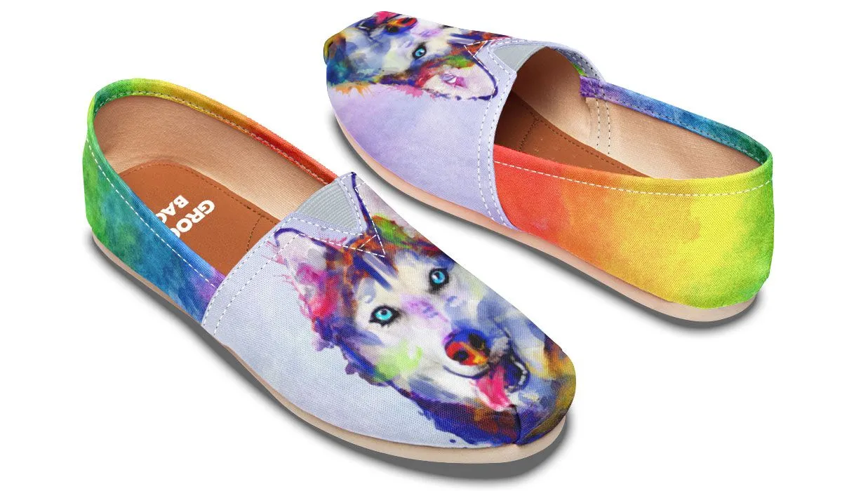 Rainbow Husky Casual Shoes