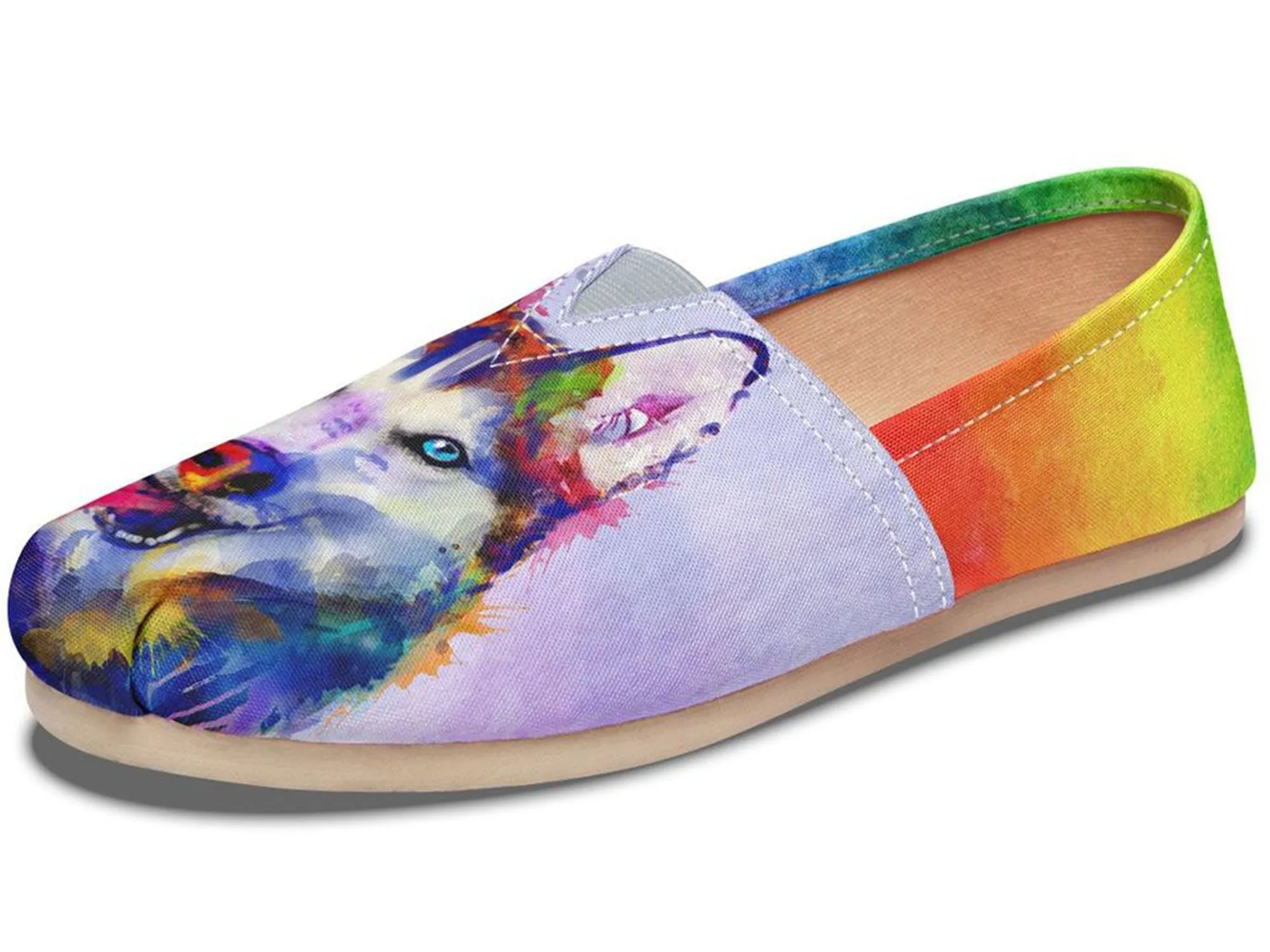 Rainbow Husky Casual Shoes