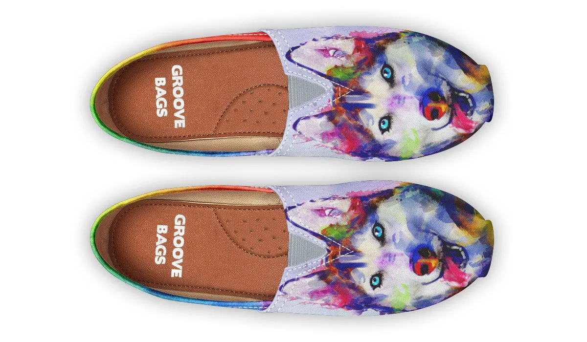 Rainbow Husky Casual Shoes