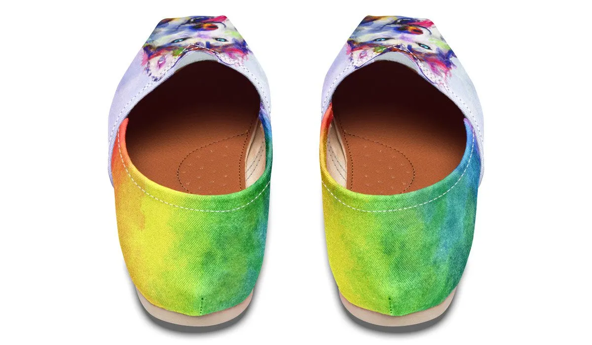 Rainbow Husky Casual Shoes