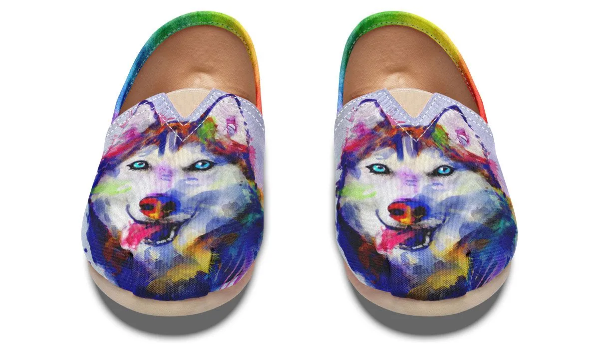 Rainbow Husky Casual Shoes