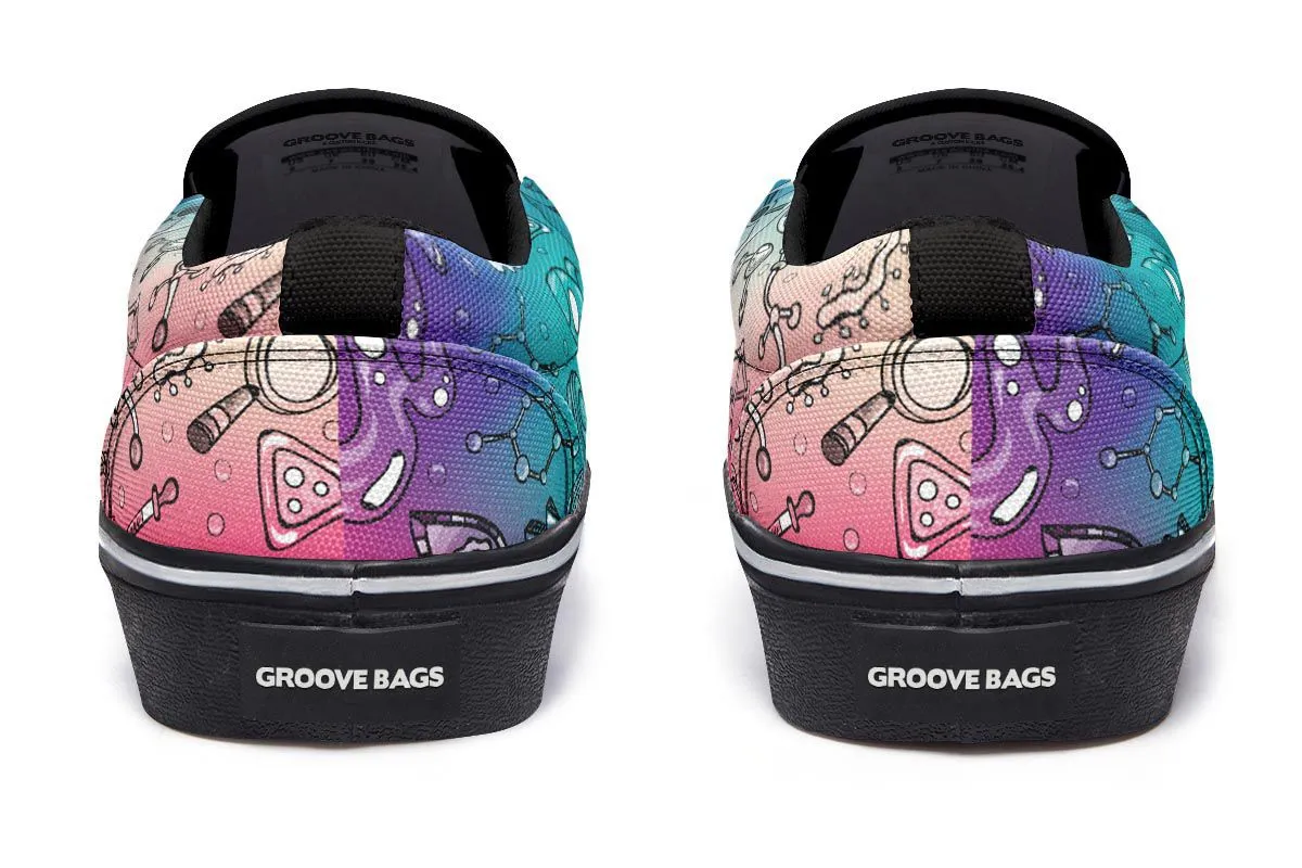 Rainbow Science Slip-On Shoes