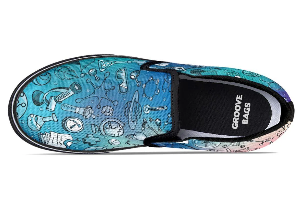 Rainbow Science Slip-On Shoes