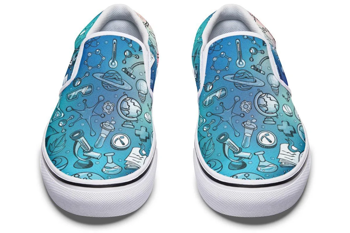 Rainbow Science Slip-On Shoes