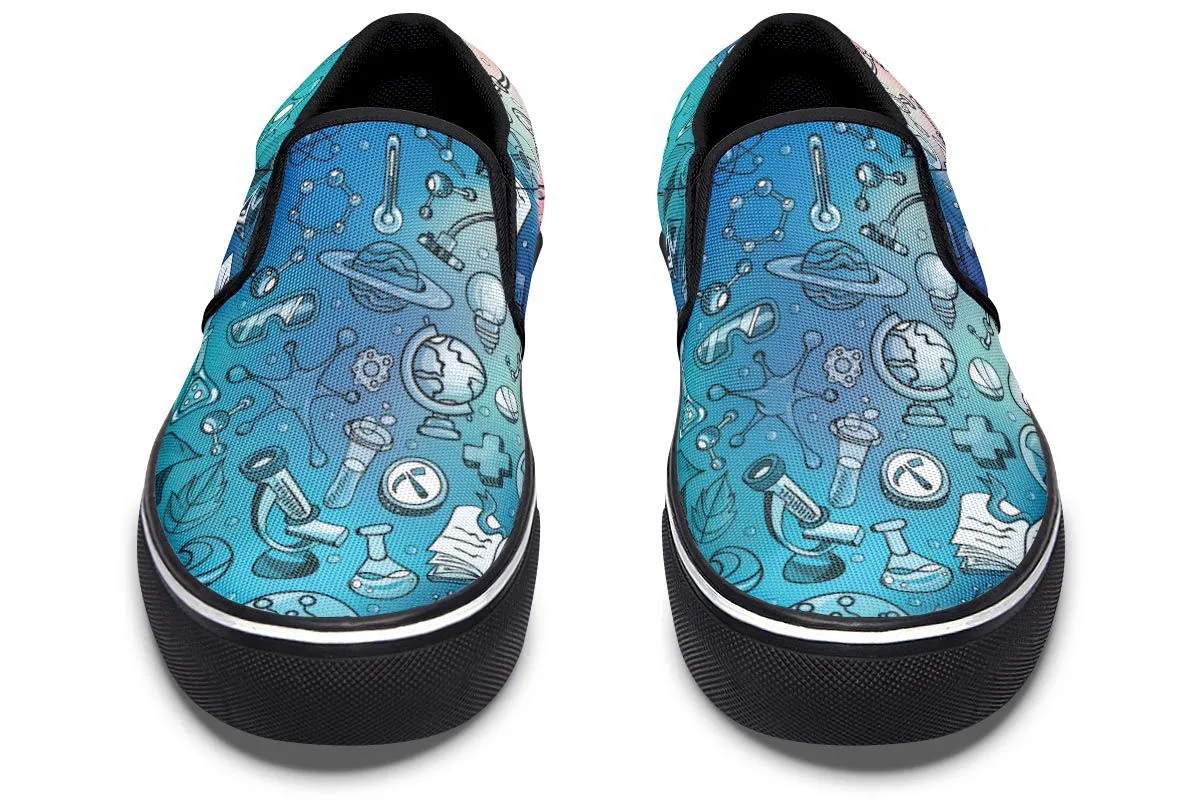 Rainbow Science Slip-On Shoes