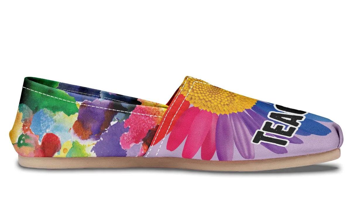 Rainbow Teacher Casual Shoe