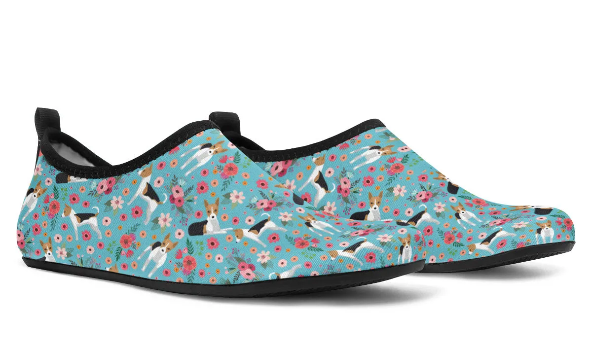 Rat Terrier Aqua Barefoot Shoes