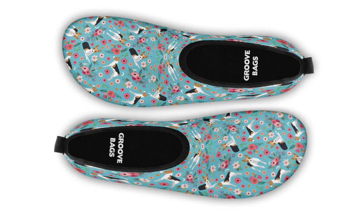 Rat Terrier Aqua Barefoot Shoes