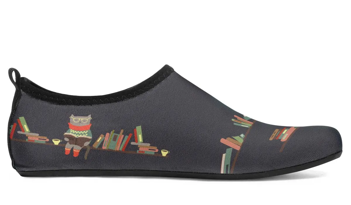 Reading Cats Aqua Barefoot Shoes