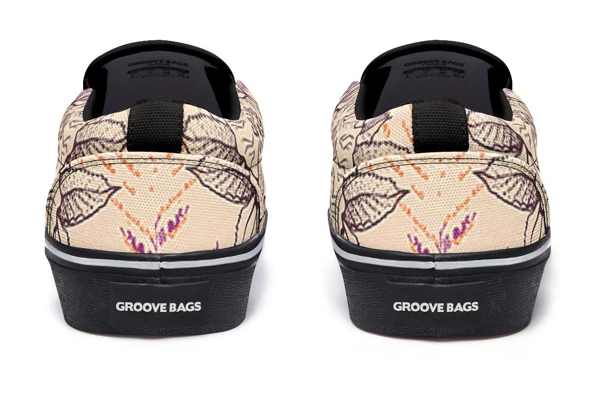 Reading Obsession Slip-On Shoes