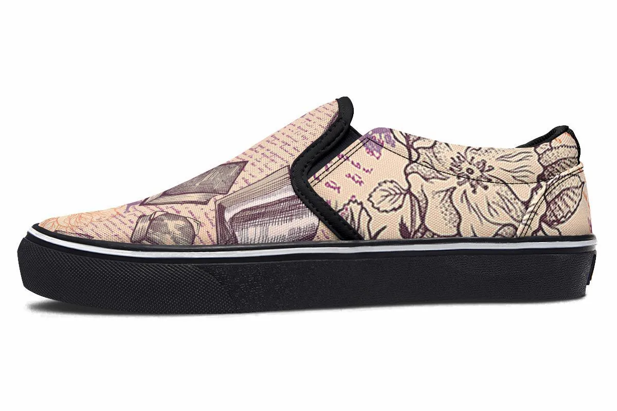 Reading Obsession Slip-On Shoes