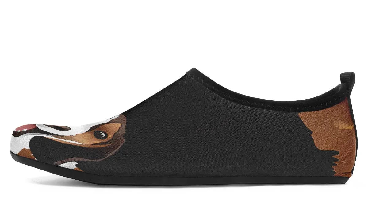 Real Beagle Dog Aqua Barefoot Shoes