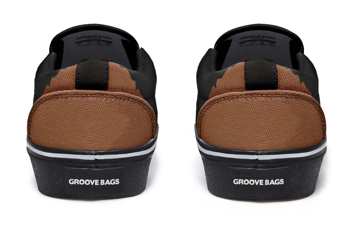Real Beagle Dog Slip-On Shoes