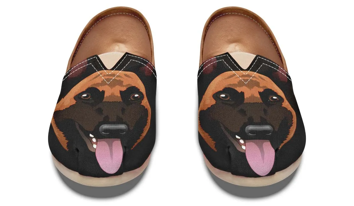 Real Belgian Malinois Casual Shoes