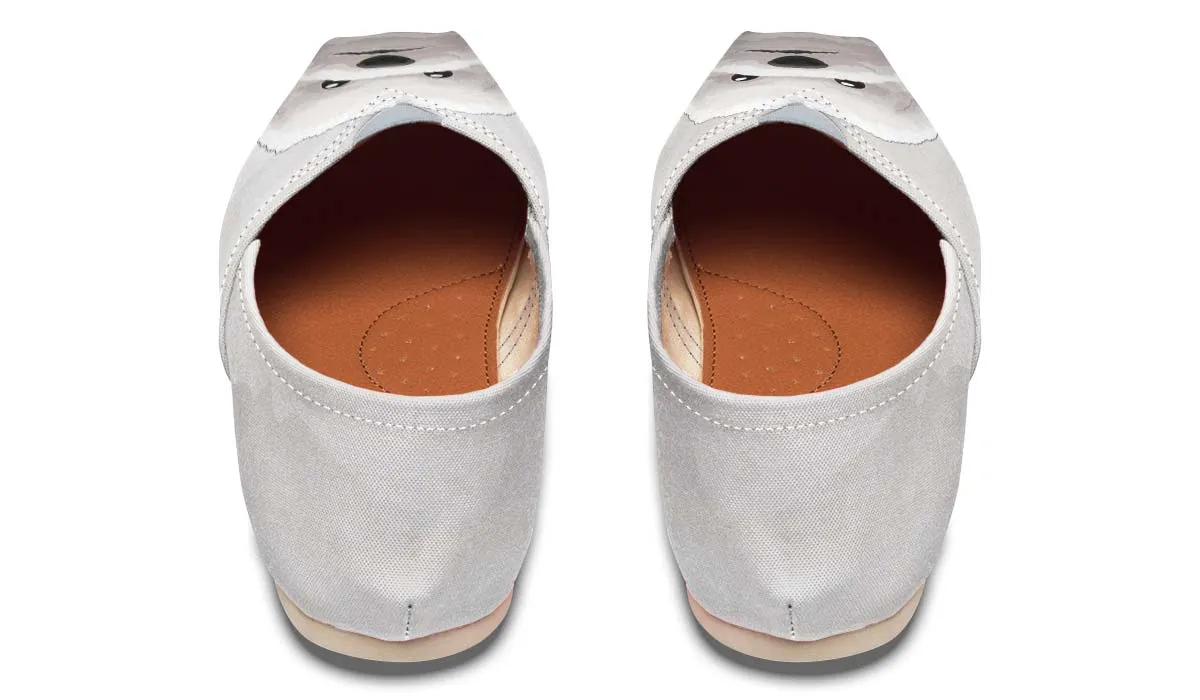 Real Bichon Frise Casual Shoes
