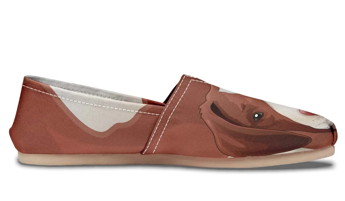 Real Brittany Spaniel Casual Shoes