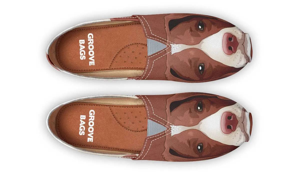 Real Brittany Spaniel Casual Shoes