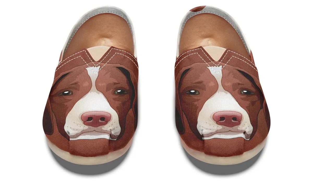 Real Brittany Spaniel Casual Shoes