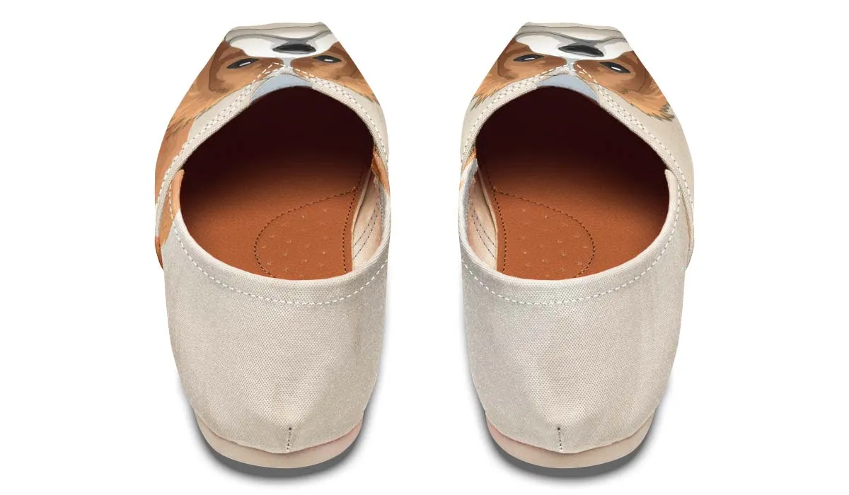 Real Cavalier King Charles Tan Casual Shoes