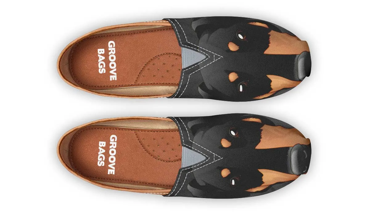 Real Doberman Pincher Casual Shoes