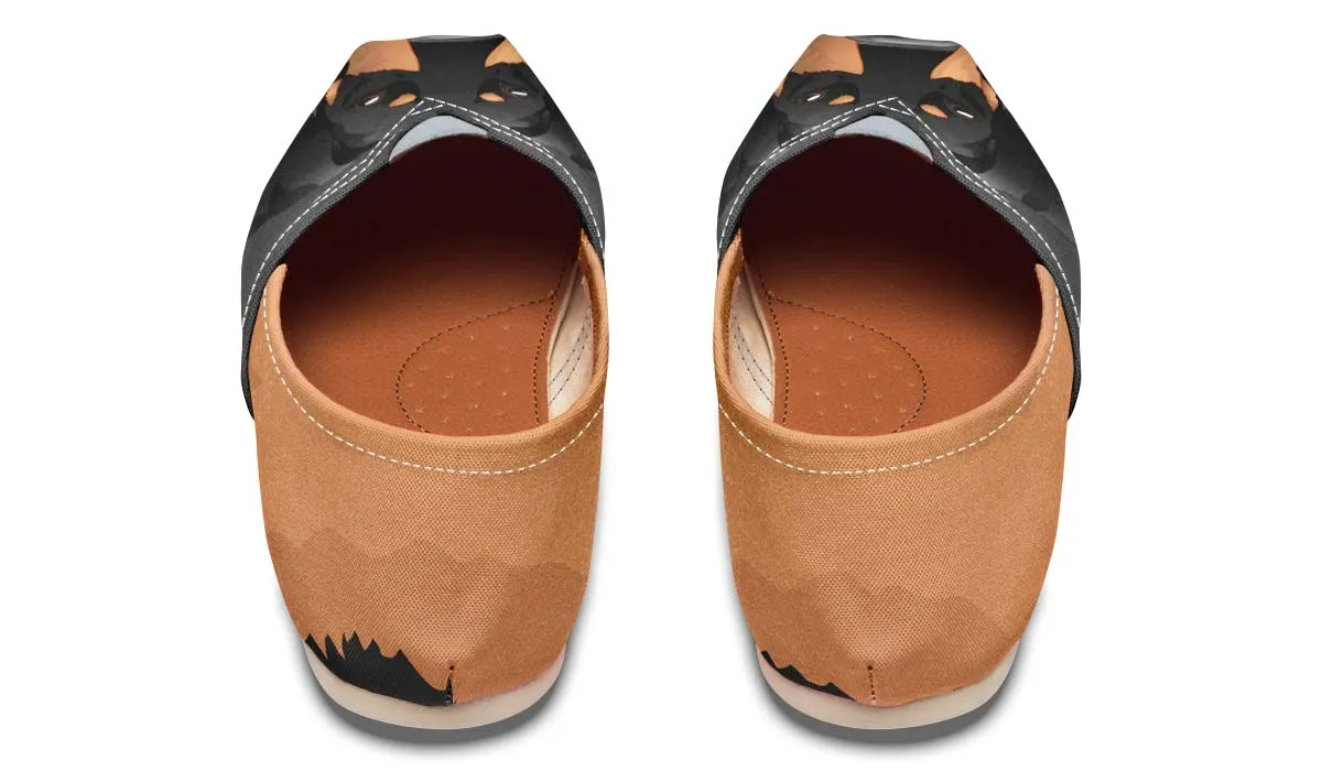 Real Doberman Pincher Casual Shoes