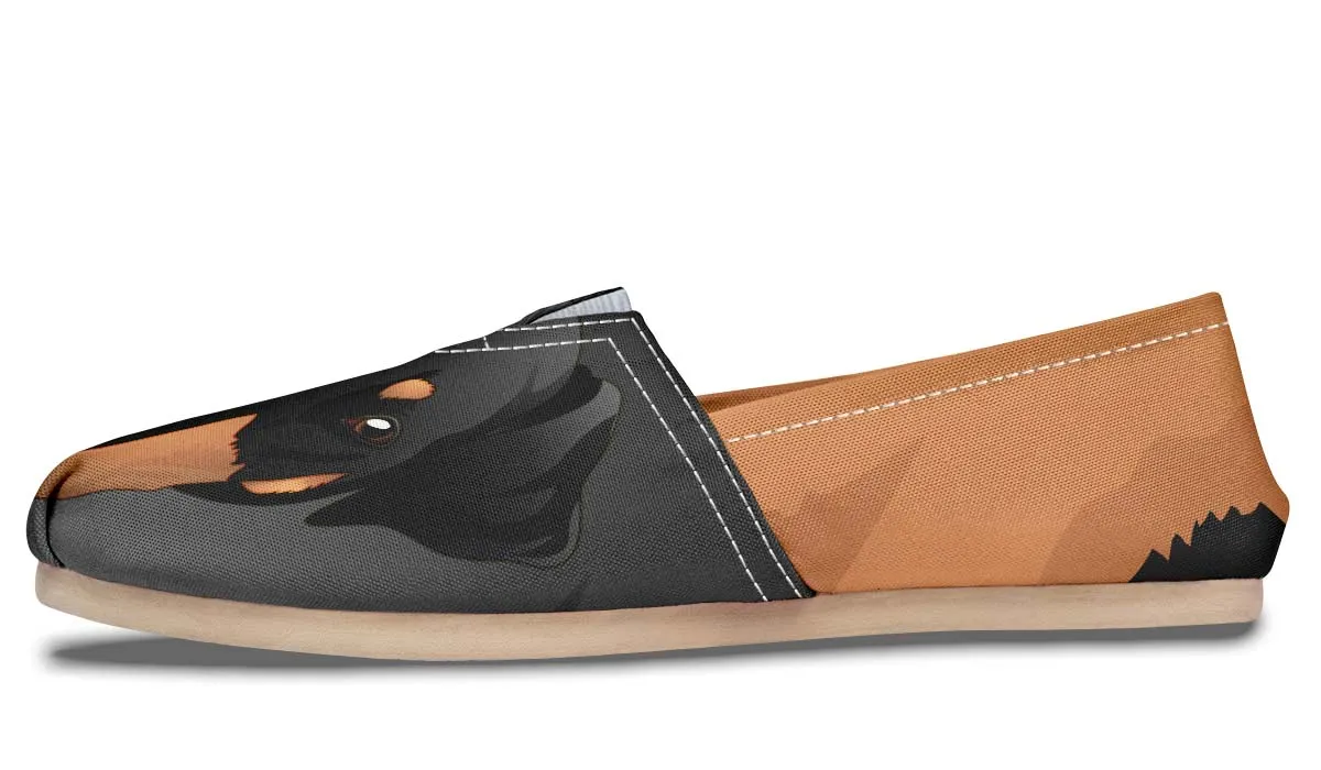Real Doberman Pincher Casual Shoes