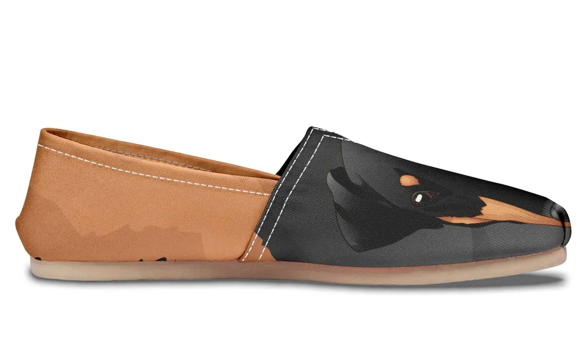 Real Doberman Pincher Casual Shoes