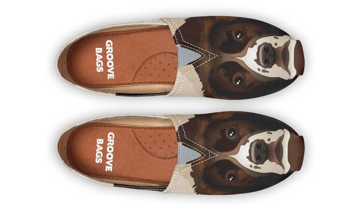 Real English Springer Spaniel Casual Shoes