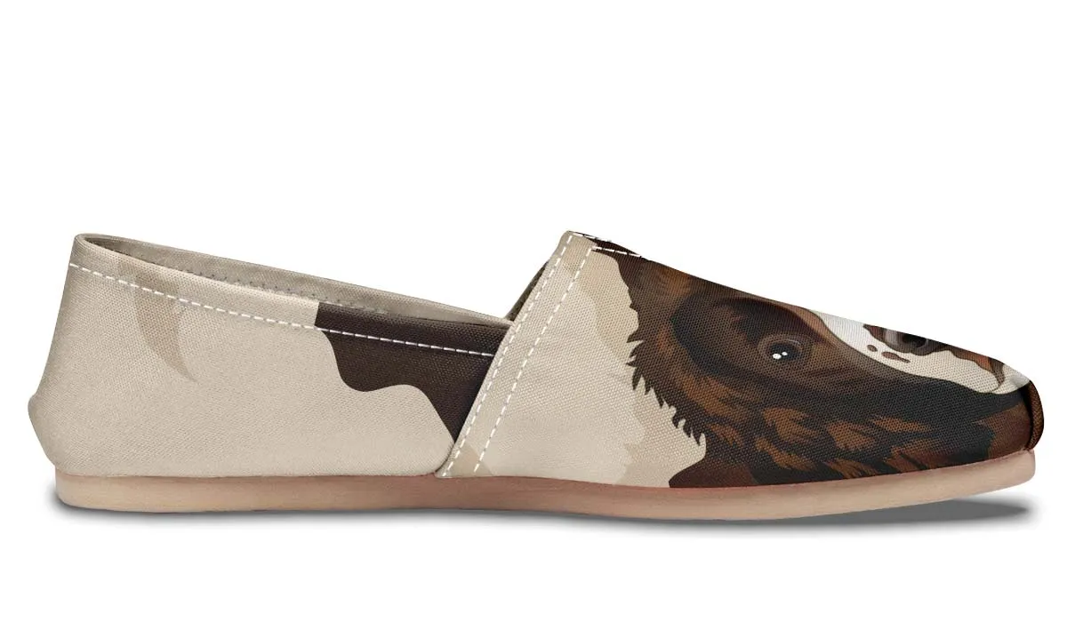 Real English Springer Spaniel Casual Shoes