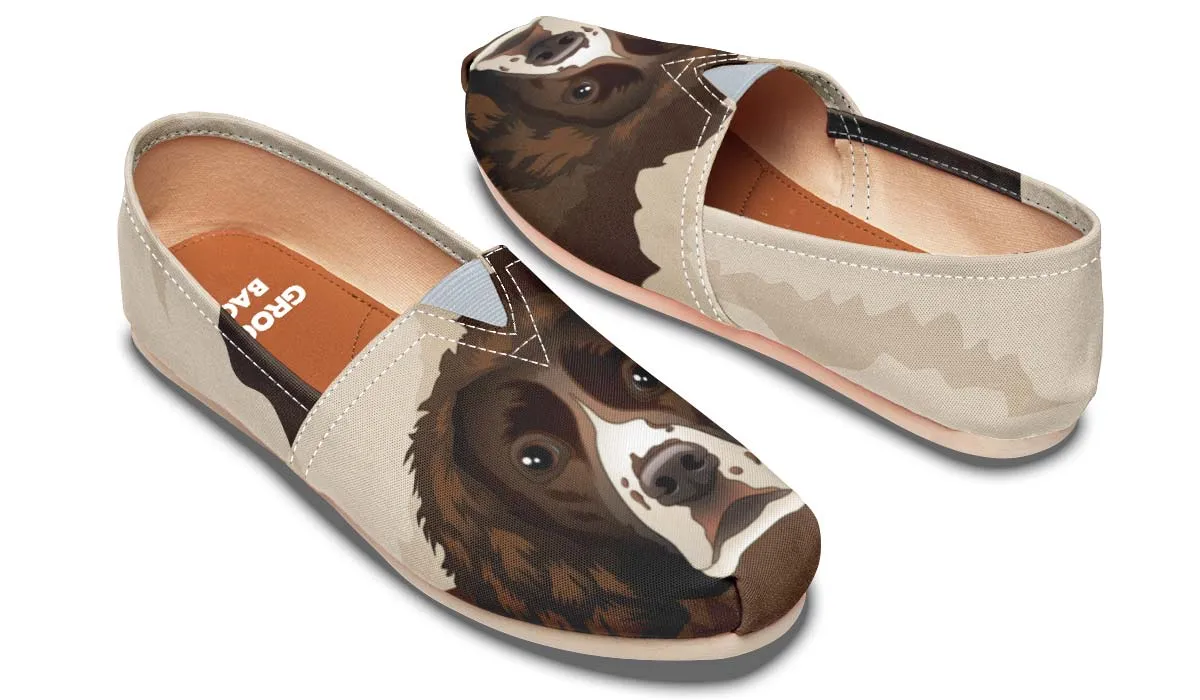 Real English Springer Spaniel Casual Shoes