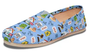 Real Estate Pattern Casual Shoes