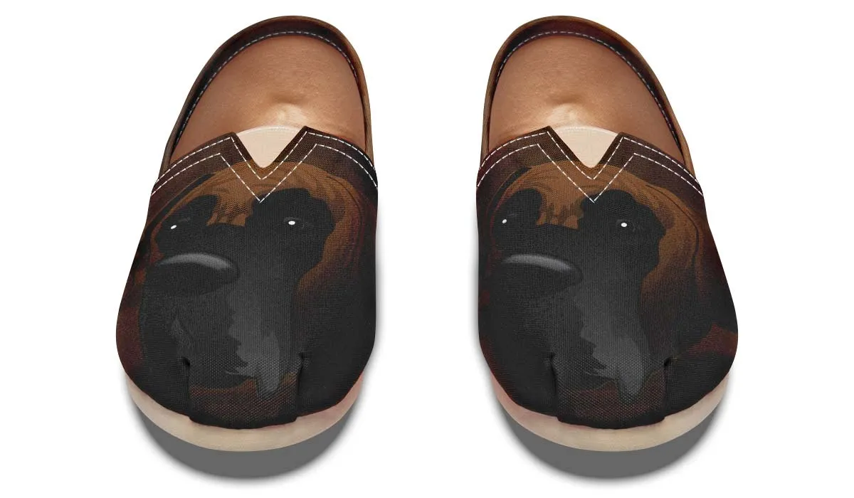 Real Great Dane Brindle Casual Shoes