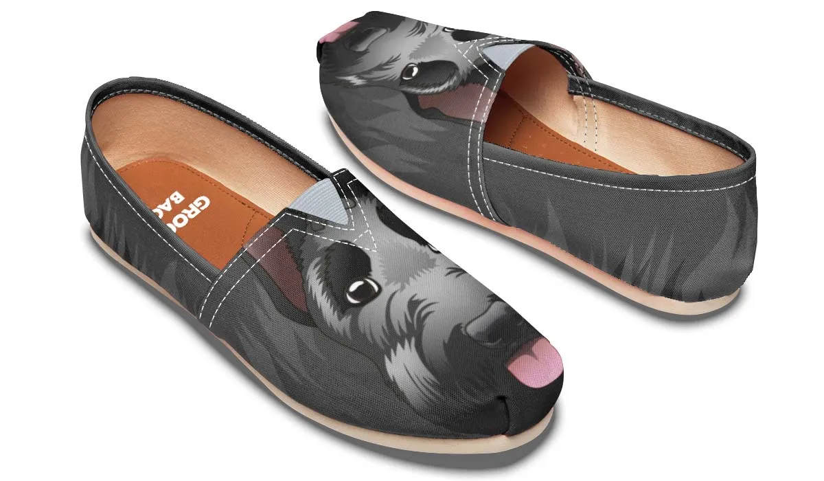 Real Scottish Terrier Casual Shoes