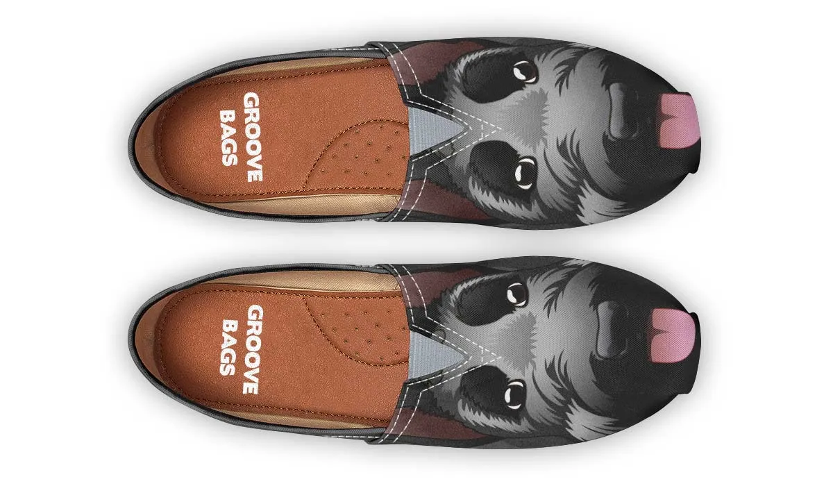 Real Scottish Terrier Casual Shoes