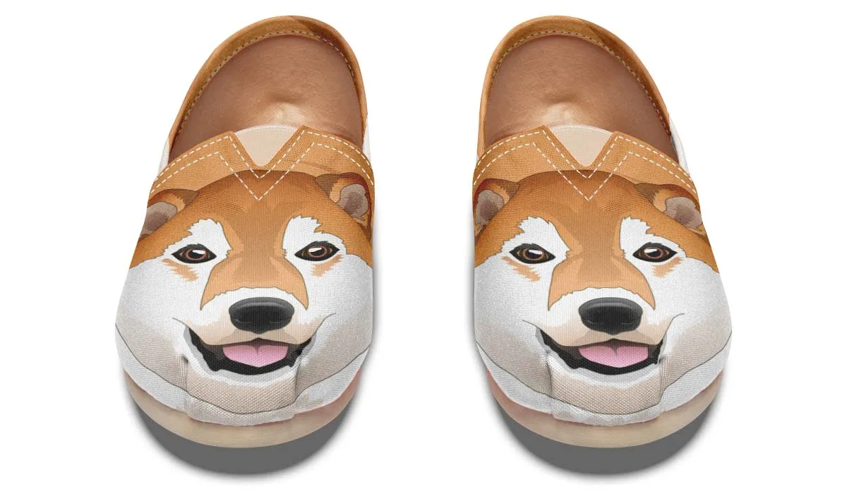 Real Shiba Inu Casual Shoes