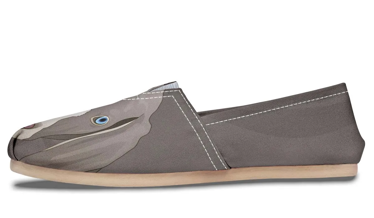 Real Weimaraner Casual Shoes